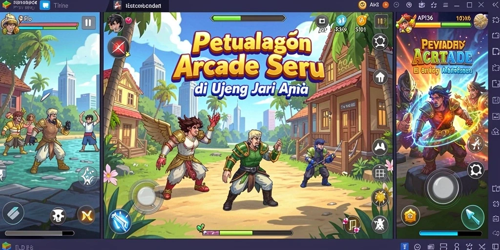 Tampilan gameplay API36 yang penuh warna dan menarik.