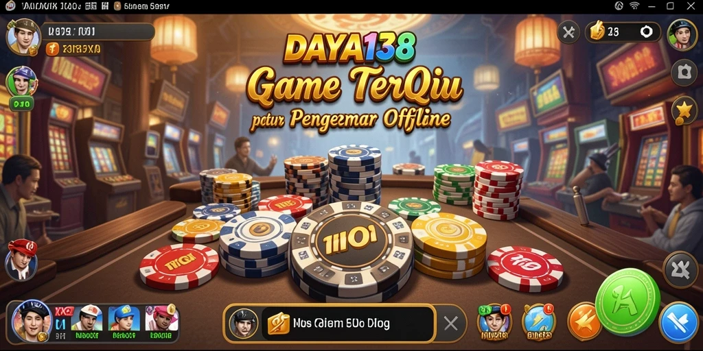 Tangkapan layar menunjukkan gameplay seru dalam game QiuQiu.