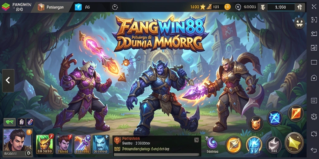 Gameplay seru di dunia fantasi FANGWIN88.