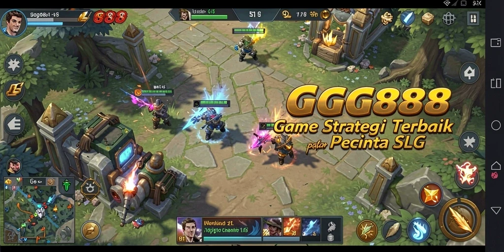 Screenshot GGG888 menampilkan gameplay seru dan strategi yang mendebarkan.