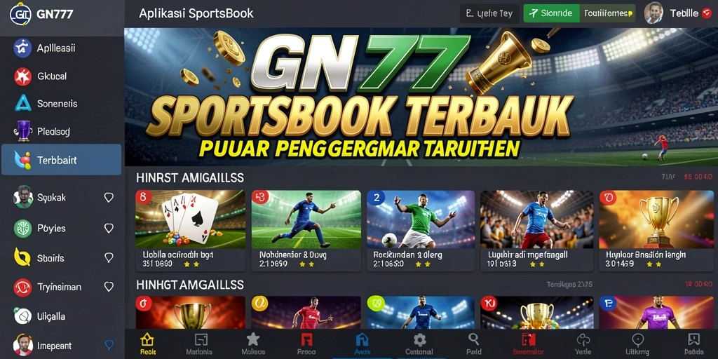 Tampilan gameplay GN777 menampilkan fitur taruhan langsung yang menarik.