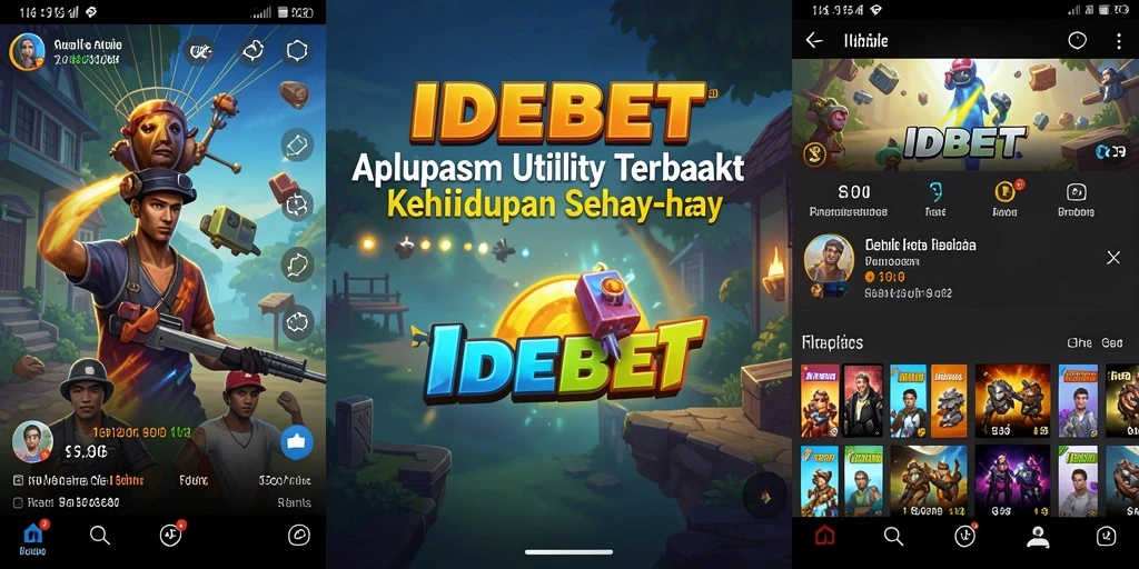 Tampilan antarmuka pengguna IDEBET yang intuitif dan menarik.