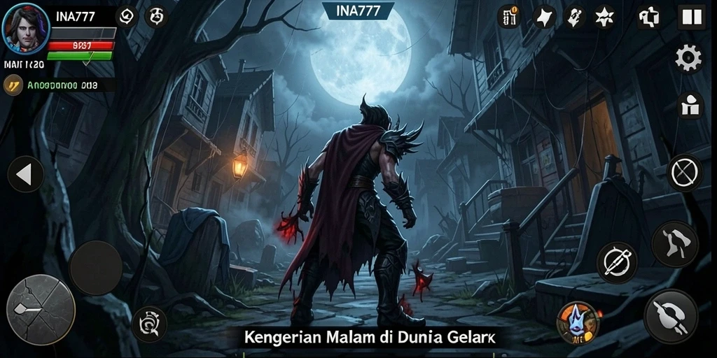 Gameplay menegangkan di dunia yang penuh kegelapan.