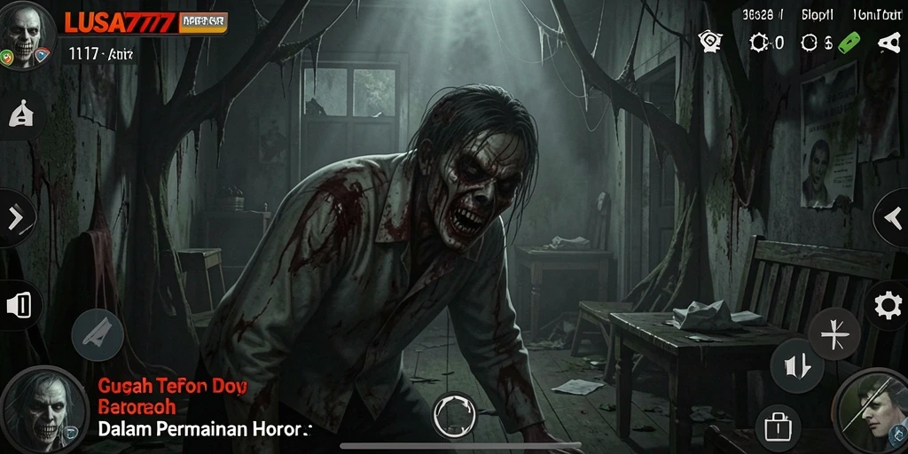 Gameplay LUSA777 yang menegangkan di dunia horor yang mencekam.