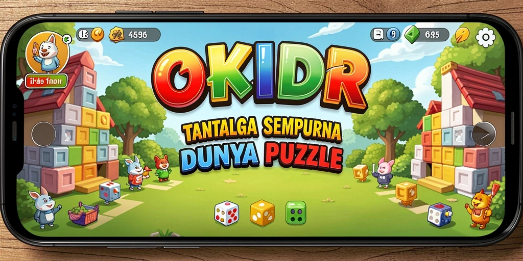 Gameplay OKIDR yang penuh tantangan dan menyenangkan.