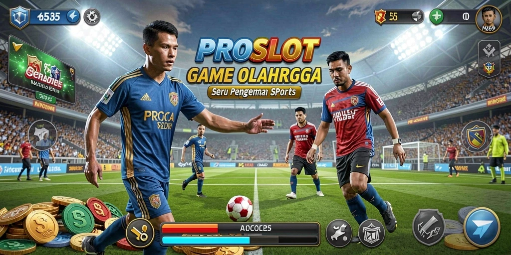 Screenshot utama PROSLOT menunjukkan gameplay seru yang penuh aksi.