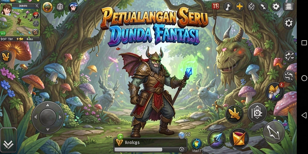 Screenshot gameplay SD107 menampilkan aksi petualangan yang mendebarkan.