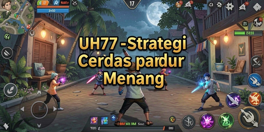Tampilan gameplay UH77 yang penuh tantangan dan strategi.