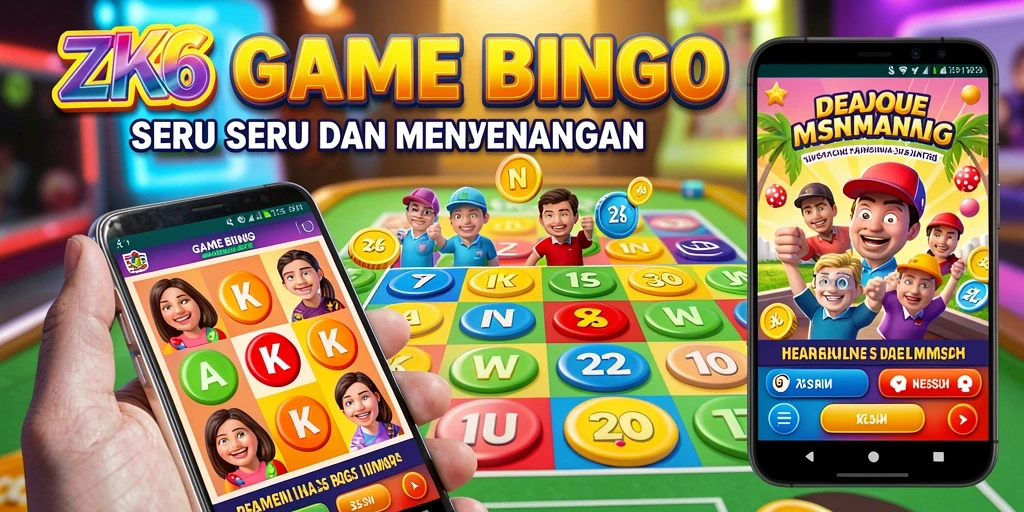 Tampilan gameplay seru ZK6 dengan banyak pemain bingo.